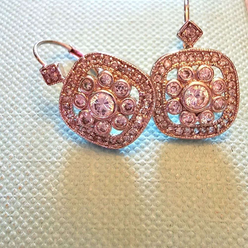 Square Drop Earrings